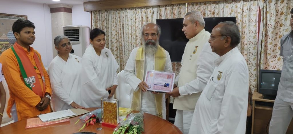 Dr. BK Mruthyunjaya Met with Central Ministers & other VIPs in New Delhi