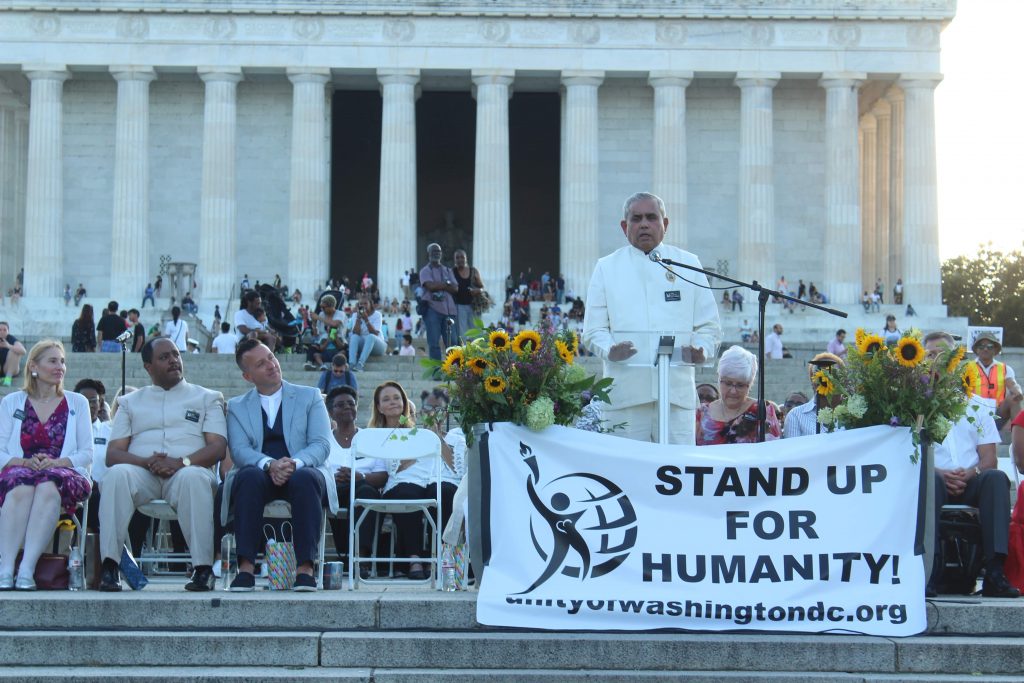 BK Mruthyunjaya ji Awarded Certificate of Special Congressional Recognition in Washington (USA)