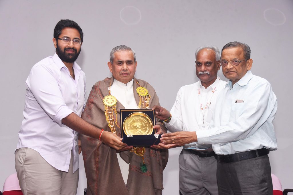 BK Mruthyunjaya invited by Gitam University in Visakhapatnam